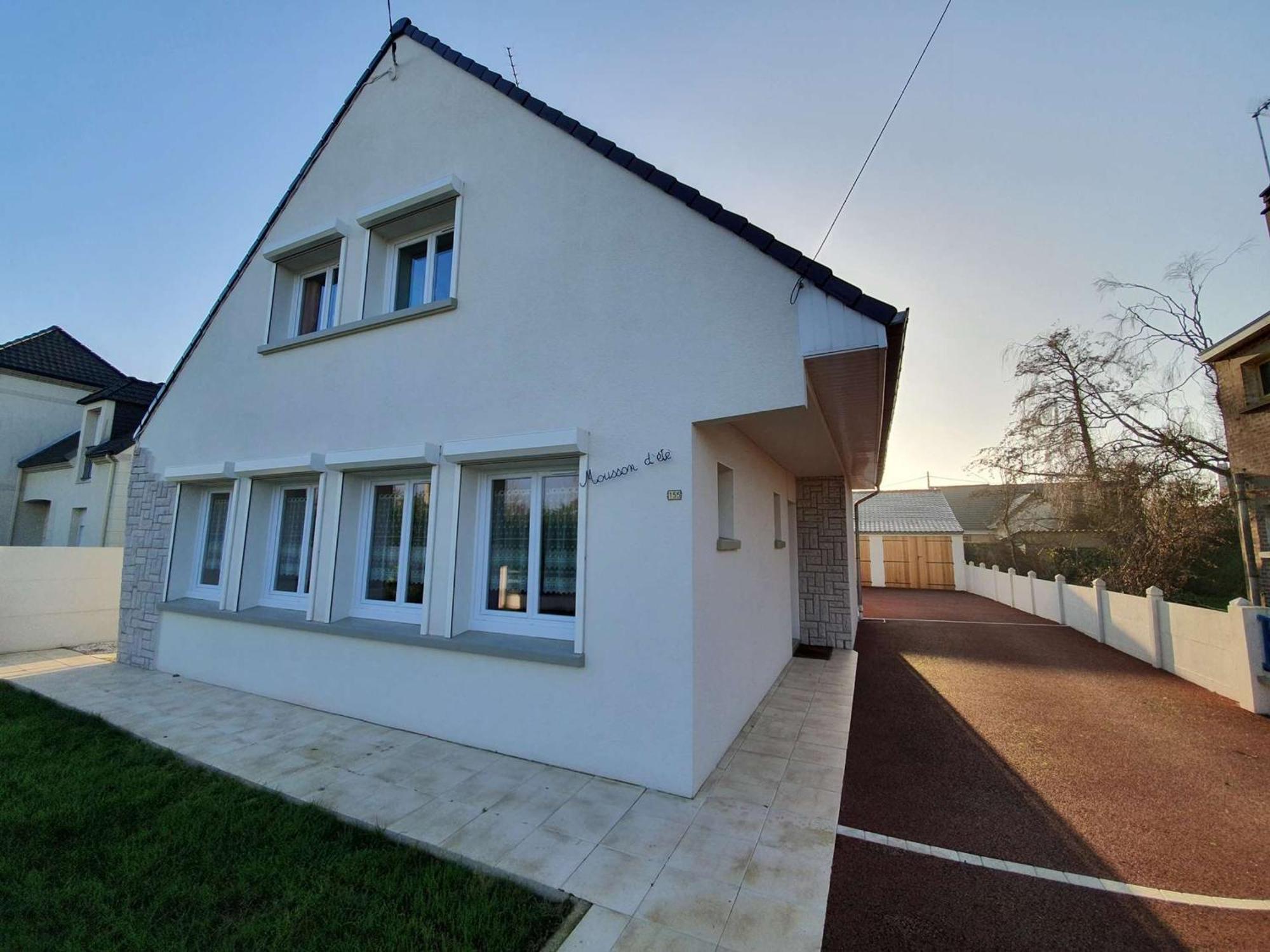 Maison Familiale Spacieuse Avec Jardin, Terrasse Ensoleillee Et Parking A Cucq - Fr-1-672-18 Vila Exterior foto