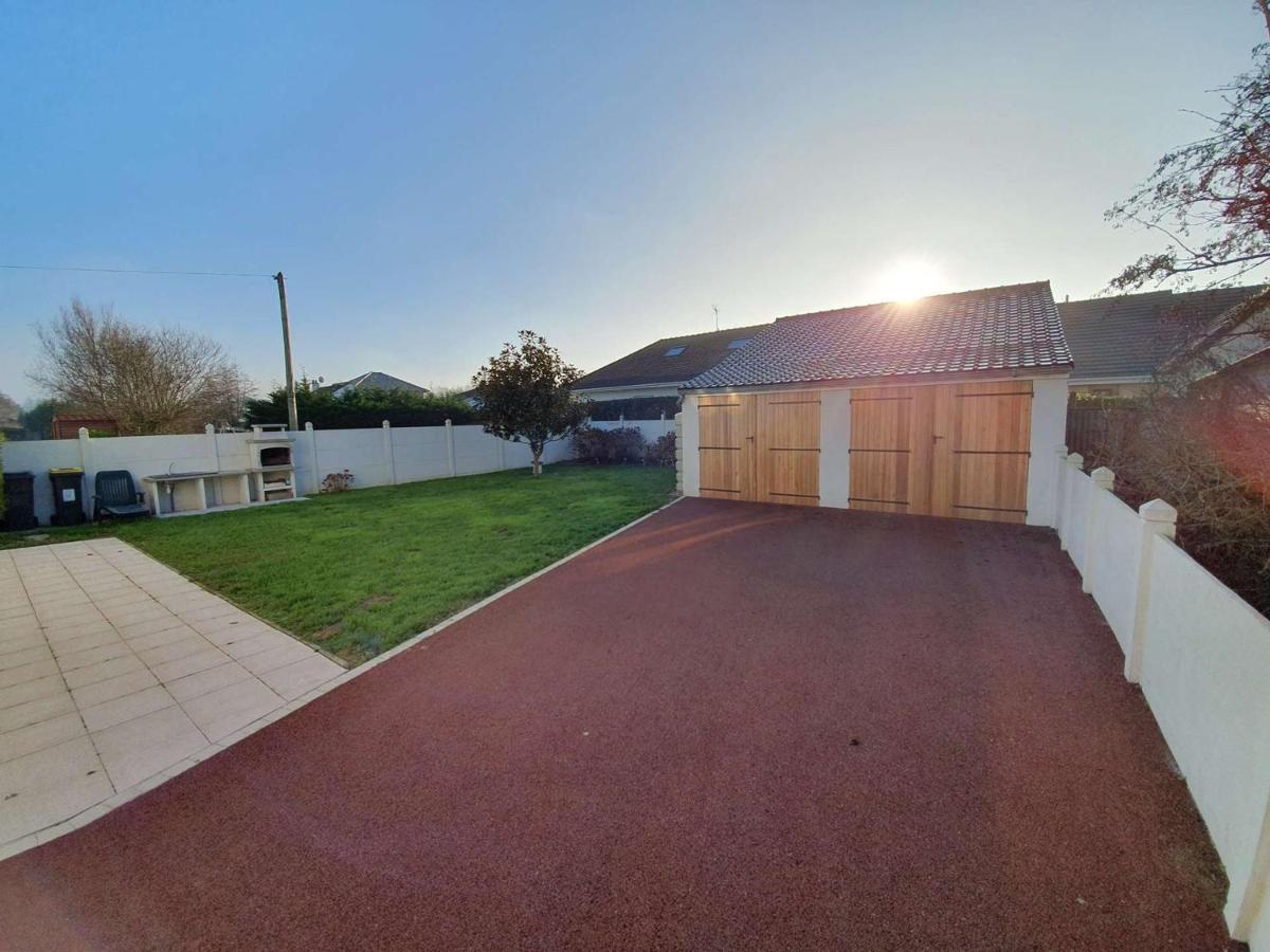 Maison Familiale Spacieuse Avec Jardin, Terrasse Ensoleillee Et Parking A Cucq - Fr-1-672-18 Vila Exterior foto